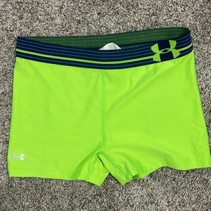 Under armour athletic spandex shorts